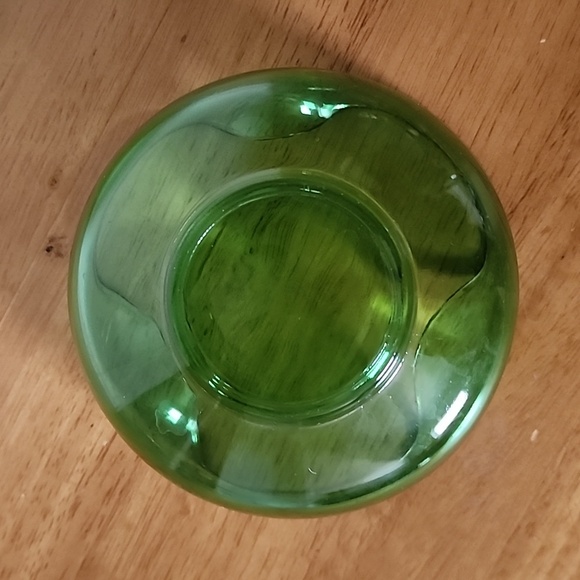 MCM Anchor Hocking Green Dip Bowl - Picture 4 of 6